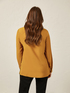 Elenamiro: Einfarbige Bluse aus Seidengemisch_3