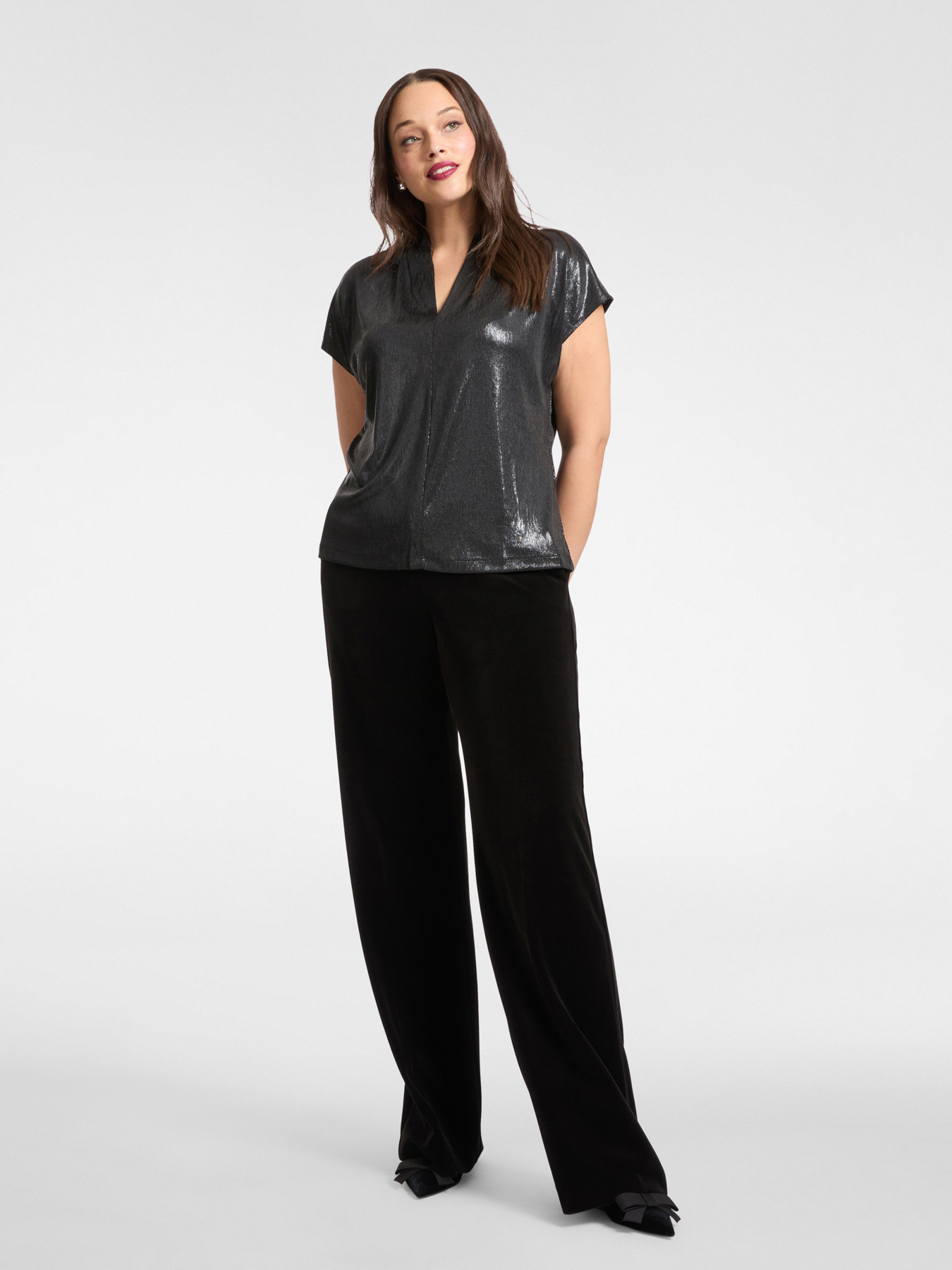 Camiseta de malha laminada image number 3