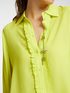 Camisa con borde fruncido image number 3