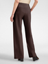Gerade geschnittene Hose aus Viskosemischung image number 0