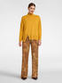 Rollkragenpullover aus Wolle mit asymmetrischem Abschluss image number 2
