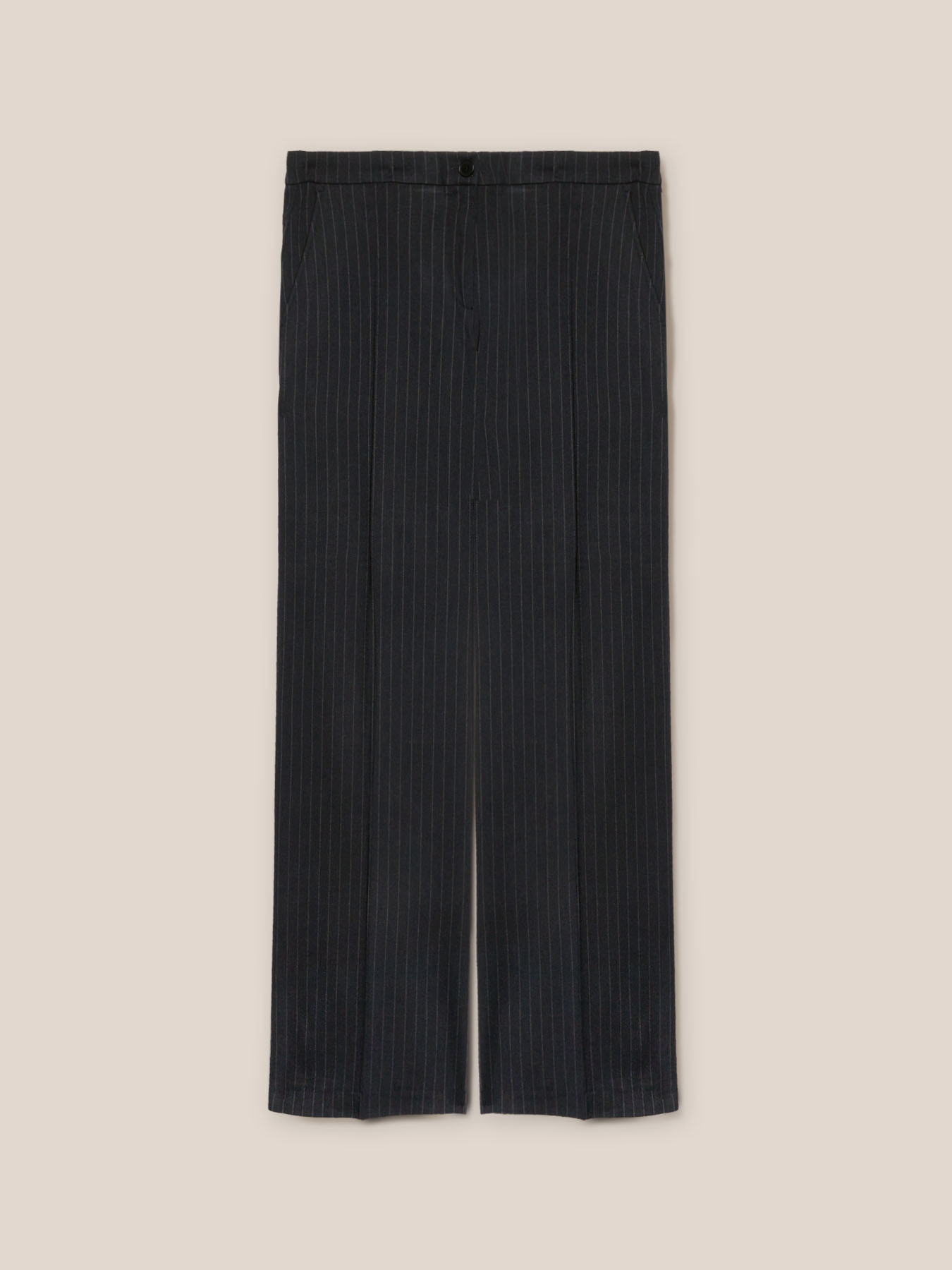 Gerade geschnittene Nadelstreifenhose image number 4