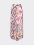 Printed viscose trousers image number 4