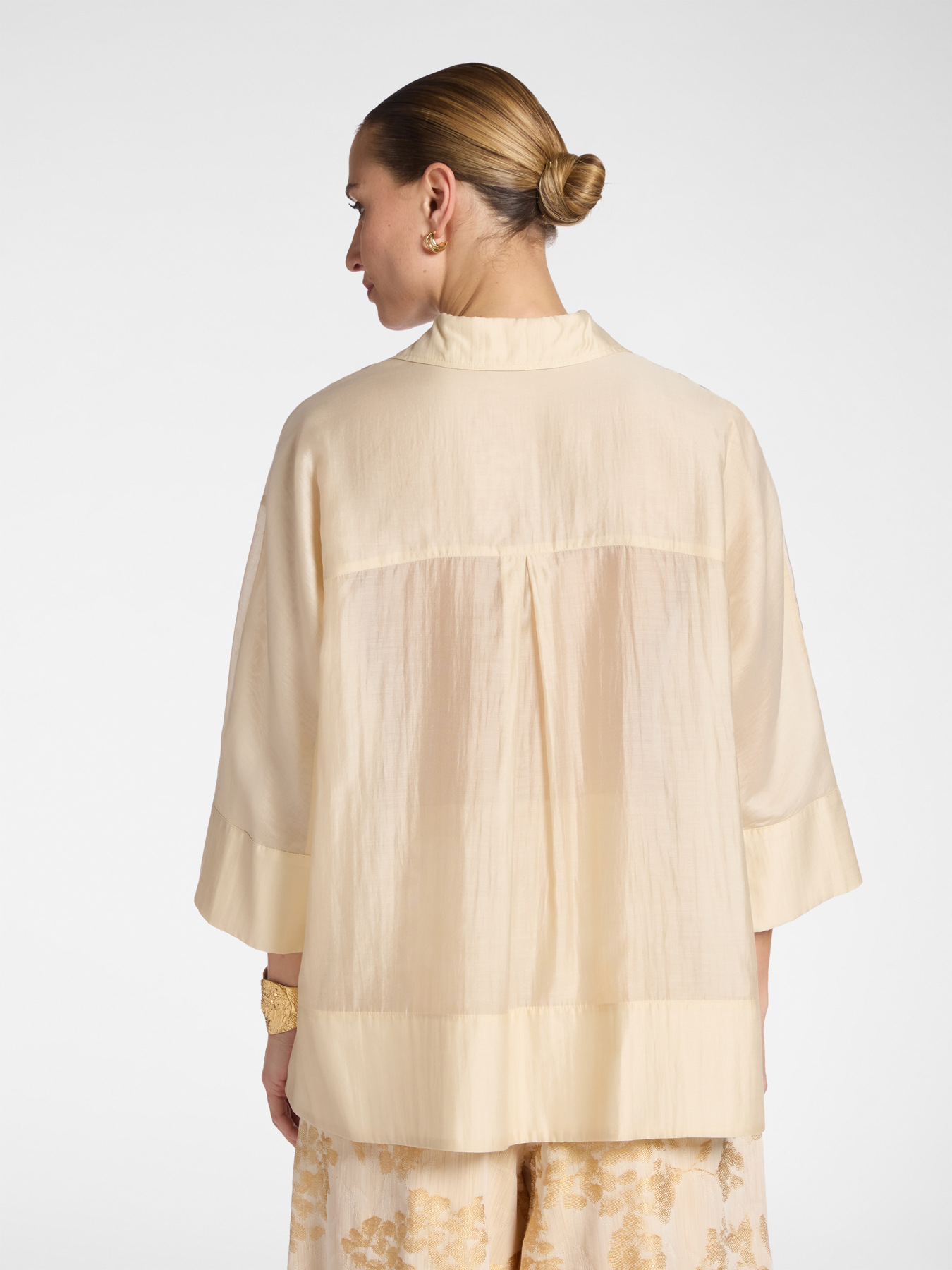 Camicia in organza image number 1