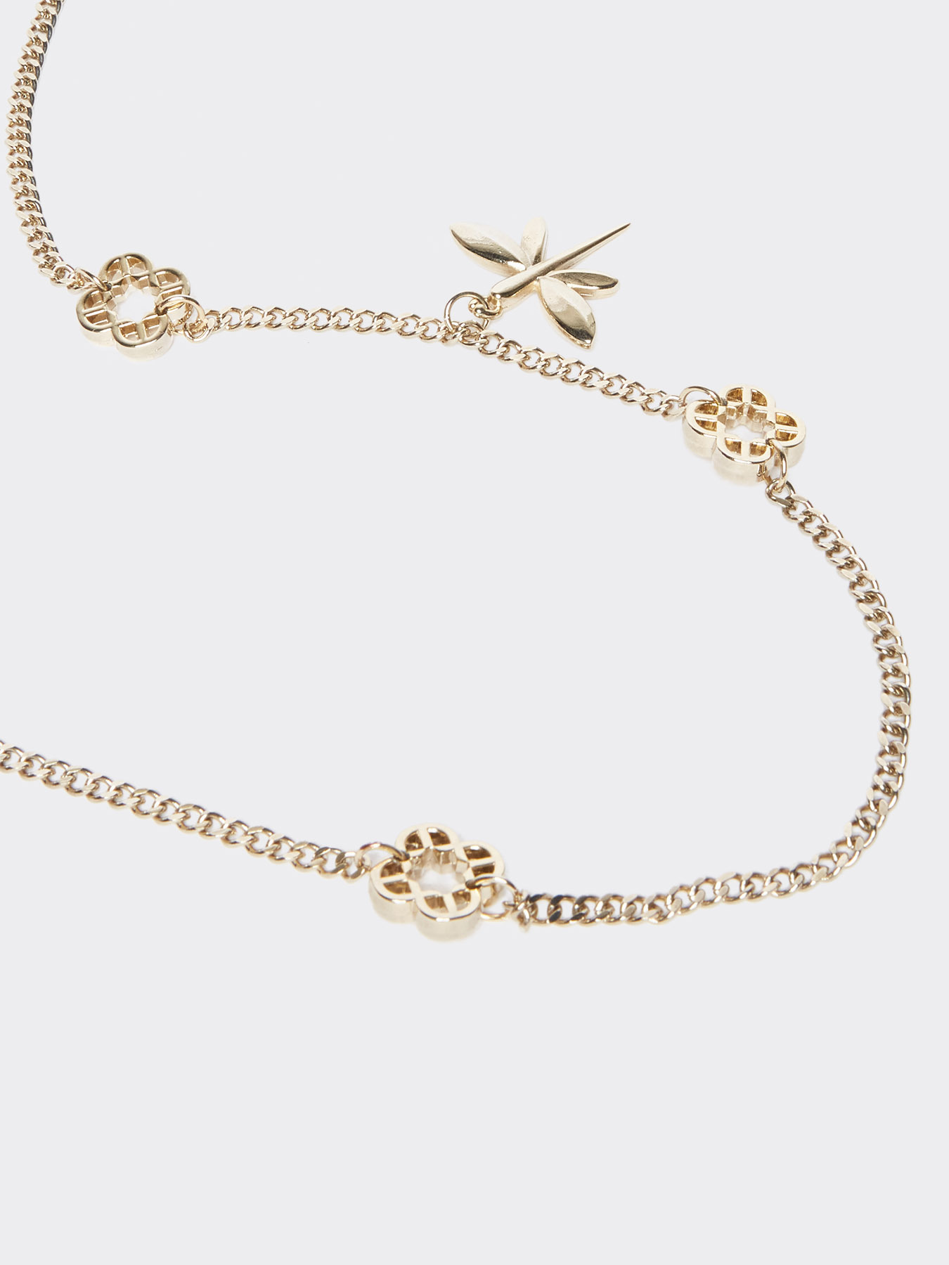 Collana lunga con libellula e ciondoli Monogram image number 2