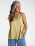 Top en satin de viscose image number 0