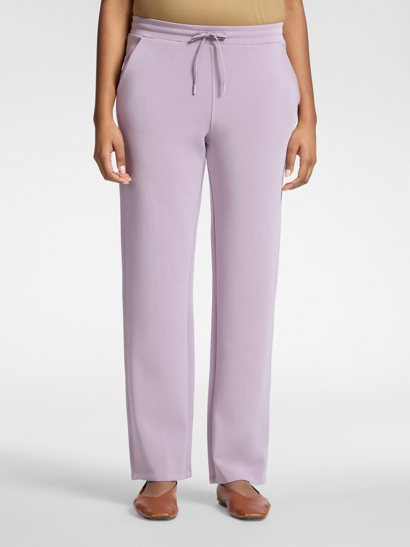 Palazzo pants in scuba image number 2