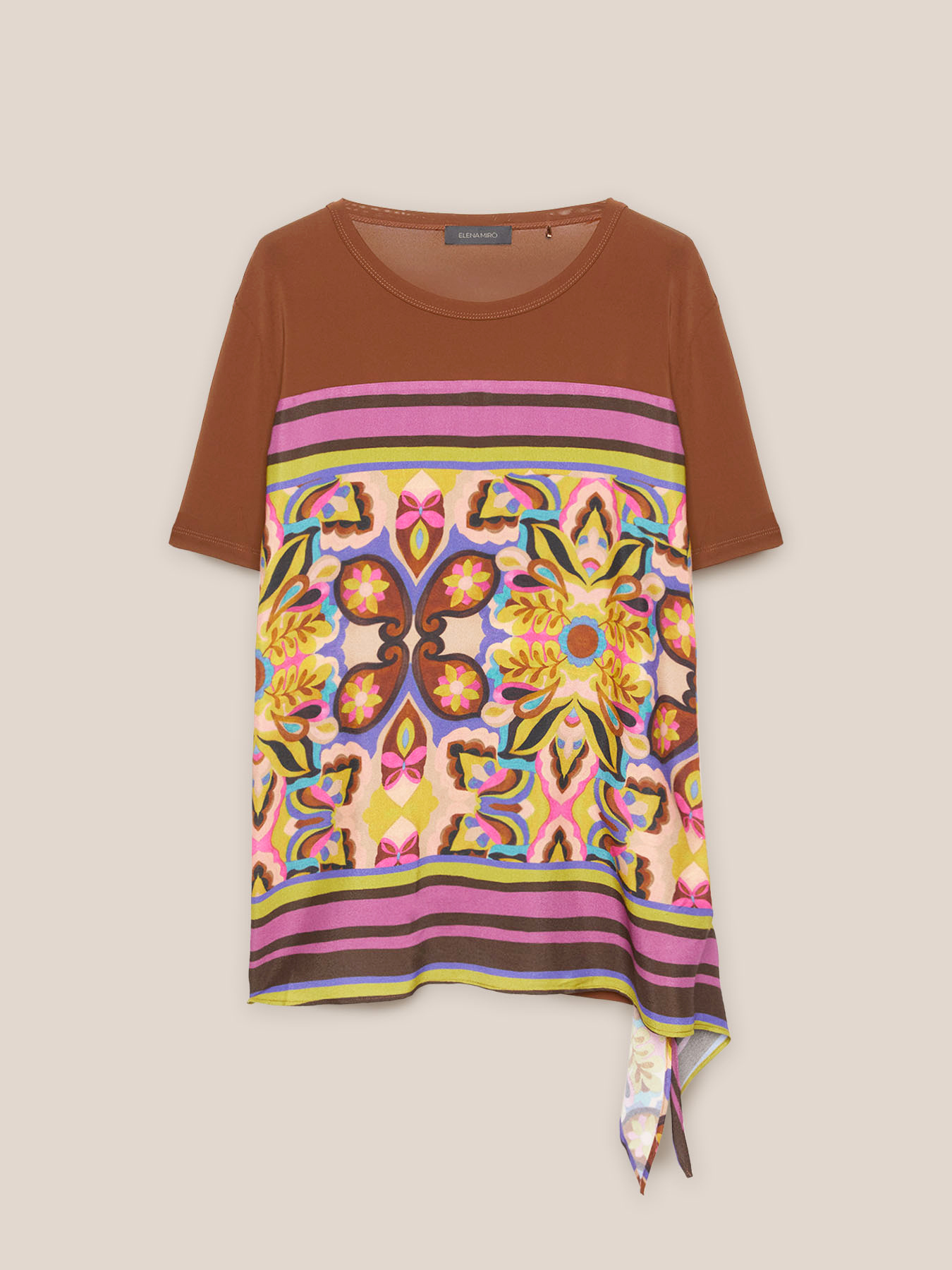 T-Shirt mit bedruckter Vorderseite image number 4