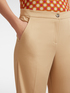 Cropped trousers with cuffs image number 3