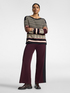 Jacquard-Strickpullover mit U-Boot-Ausschnitt image number 2