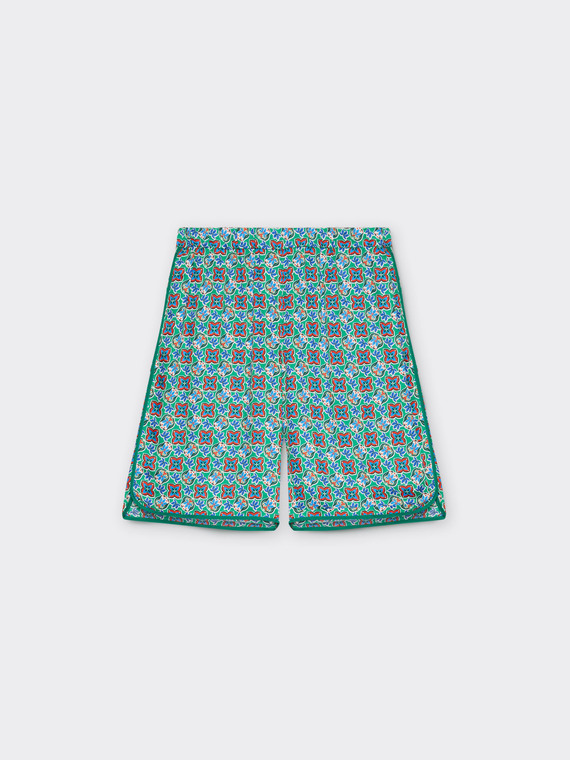 Pantalones cortos con estampado geométrico