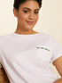 T-SHIRT AVEC APPLICATIONS image number 0