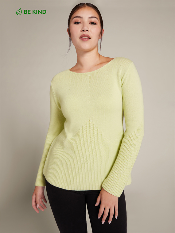 100% sustainable wool sweater