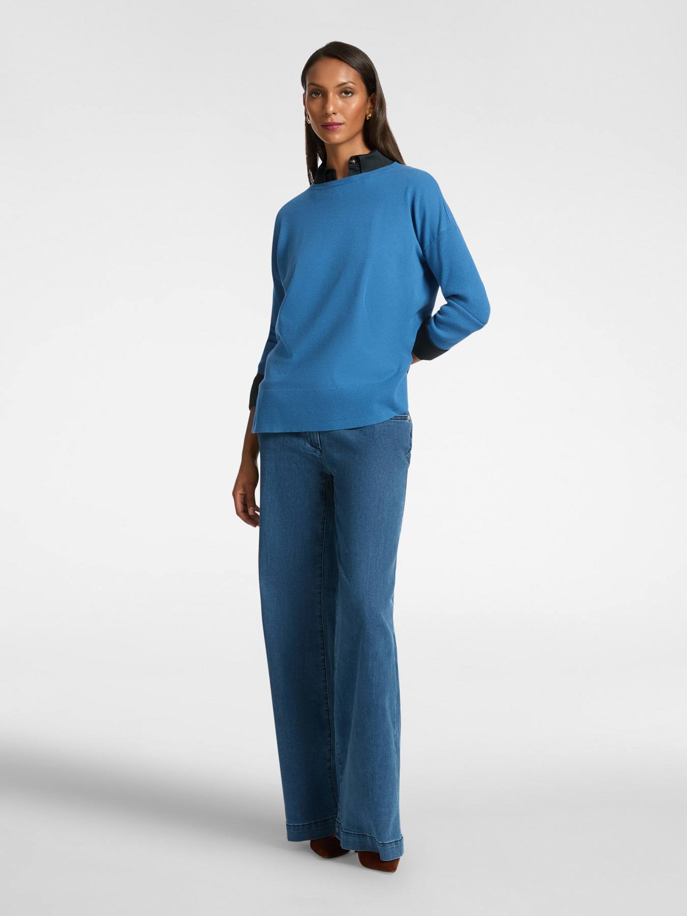 Boat neck top image number 3