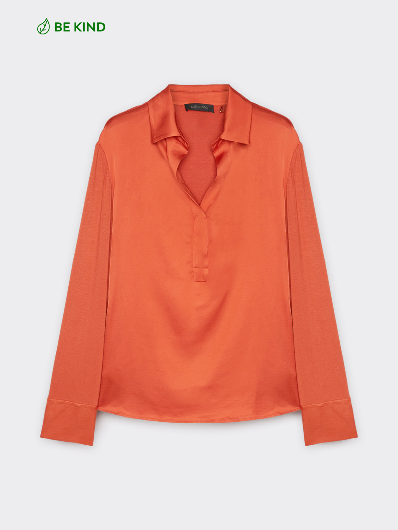 T-Shirt mit Kragen aus Viskose LENZING&trade; ECOVERO&trade; image number 4