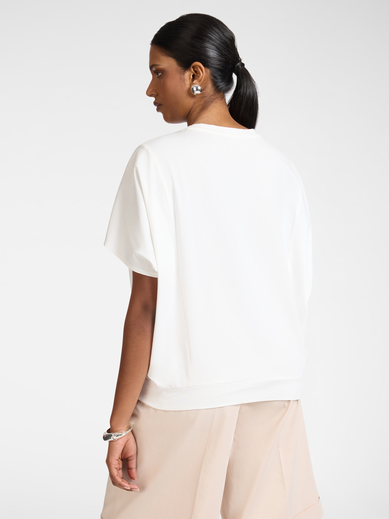 T-shirt in cotone stampata image number 1