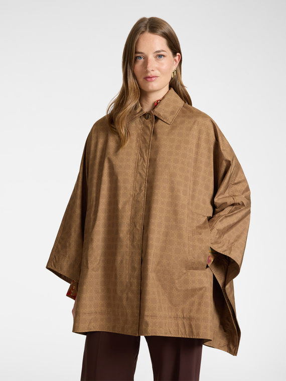 Monogram nylon caban