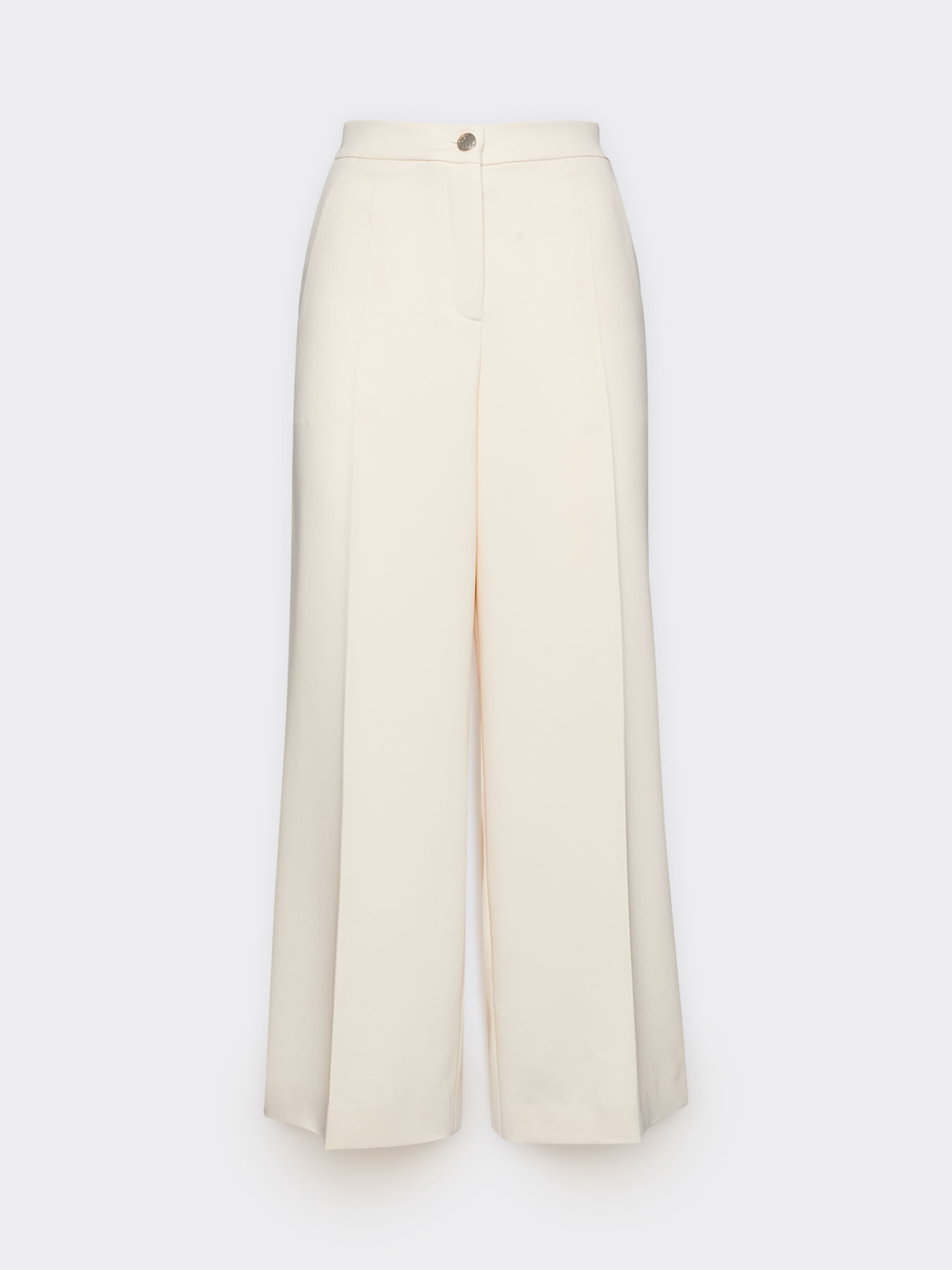 Pantaloni cropped eleganti in crepe cady image number 4