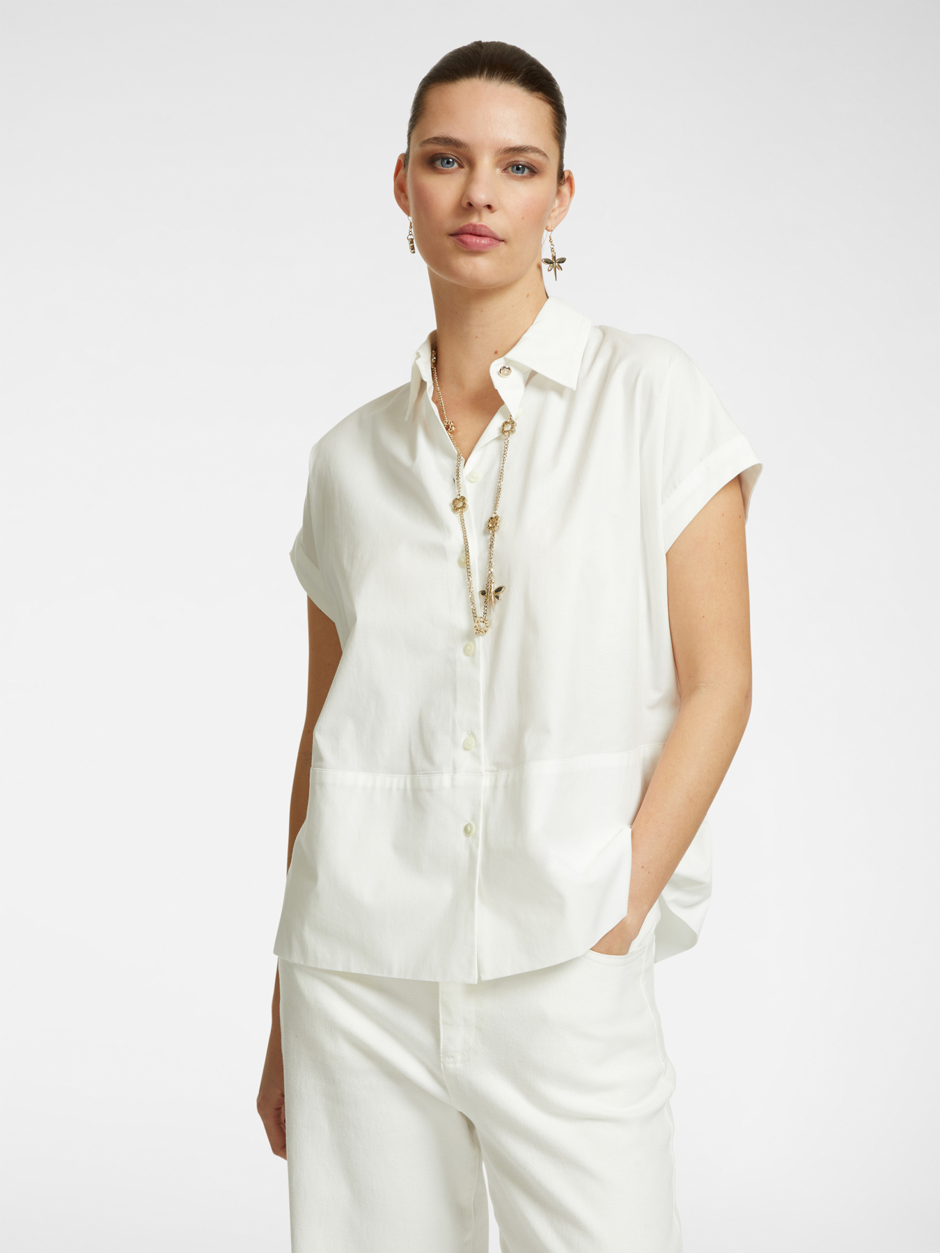 Camicia estiva in cotone image number 0