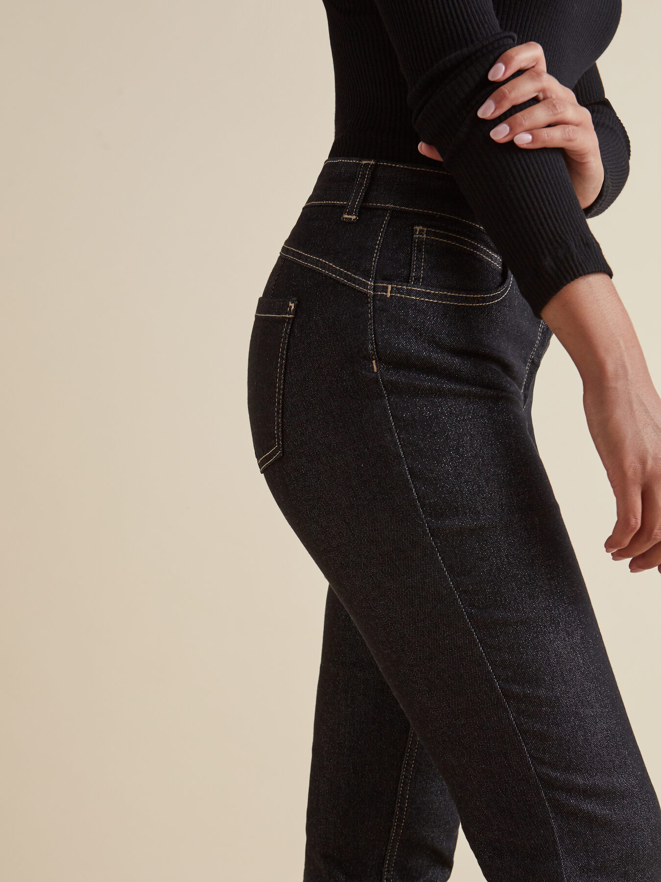 Jeans lurex image number 2