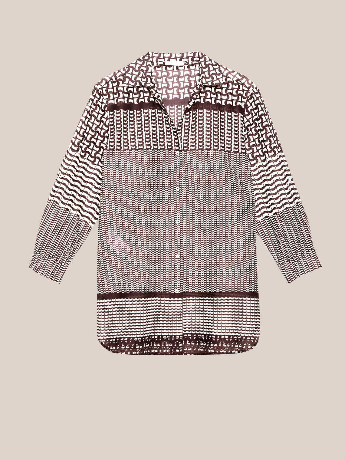 Elenamiro: Camisa com estampa &eacute;tnica_9