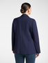 Viscose blend single-breasted blazer image number 1