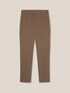Stretch jacquard trousers image number 3