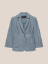 Blazer in chambray image number 4