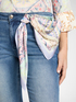 Regular jeans with scarf, "Rose" image number 3
