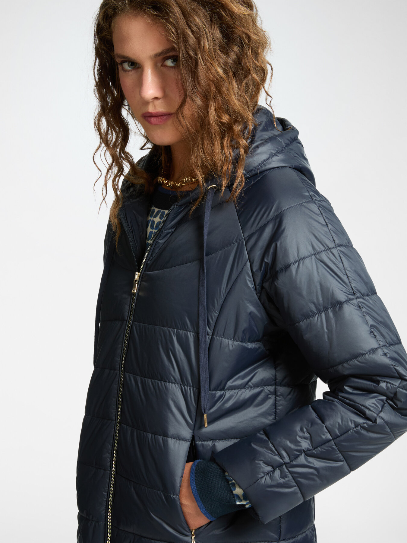 Parka de capas de algod&oacute;n image number 4