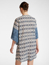 Kaftan with ethnic print image number 1