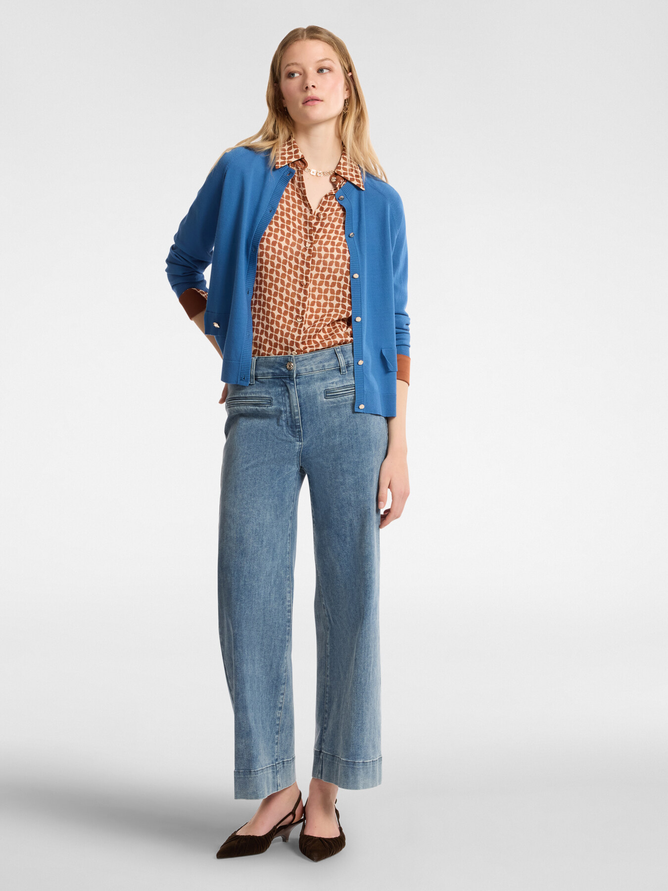 Strickjacke mit Kn&ouml;pfen image number 2