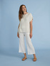 BLUSA TRICOT IN COTONE LINO image number 0