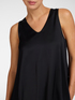 Top en satin de viscose d&eacute;collet&eacute; en V image number 3