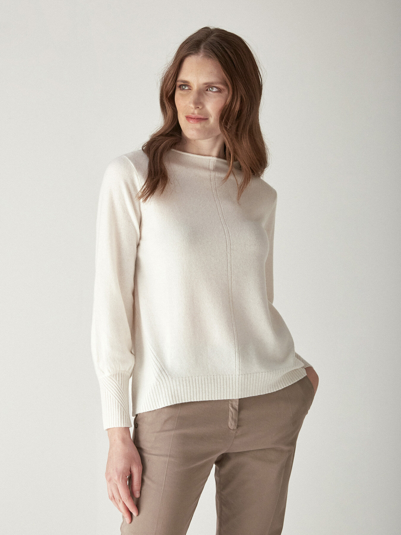 JERSEY DE LANA Y CACHEMIR image number 2