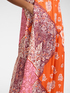 Falda larga en viscosa estampada image number 3