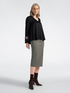 Blusa in raso di viscosa stretch image number 2