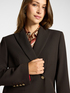 Blazer sartoriale in twill misto lana image number 3