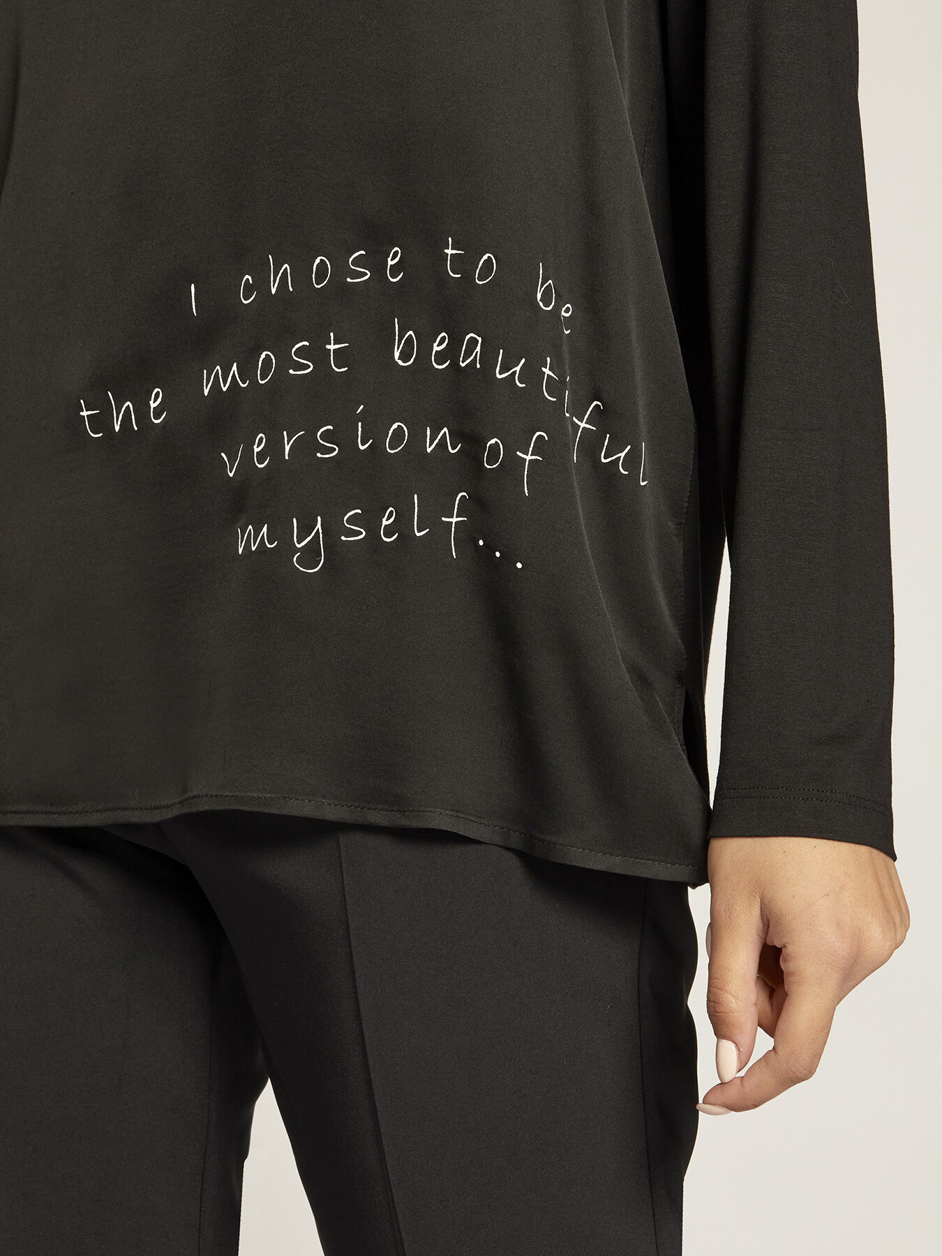 T-shirt con scritta image number 4