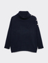 Oversize-Pullover aus Wolle mit Kn&ouml;pfen image number 4