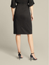Stretch cotton sheath skirt image number 1