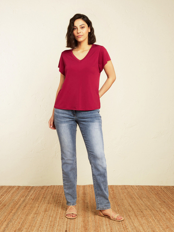 Elena Mirò T-shirt in jersey tinta unita Donna