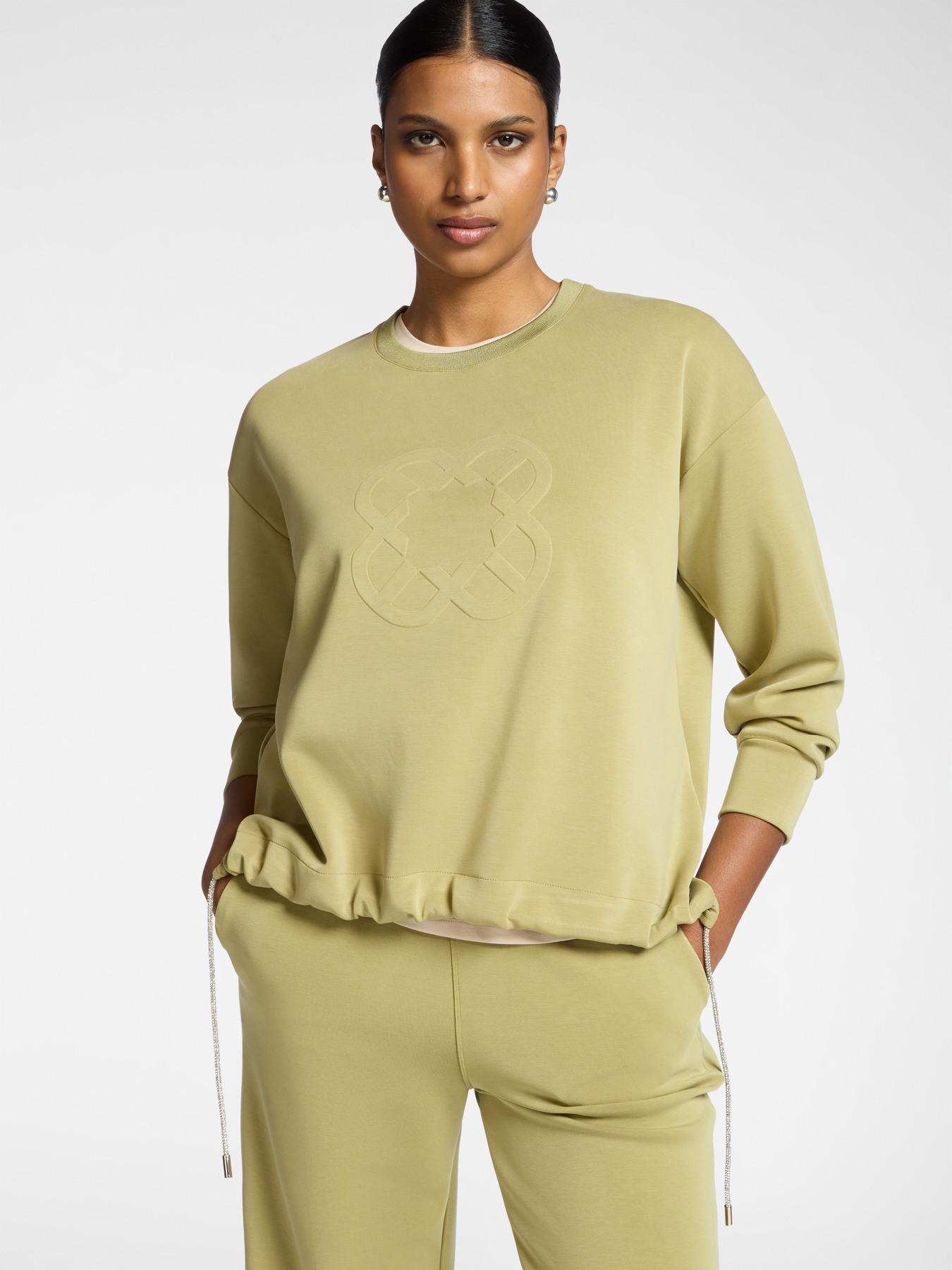 Scuba sweatshirt with Monogram logo image number 0