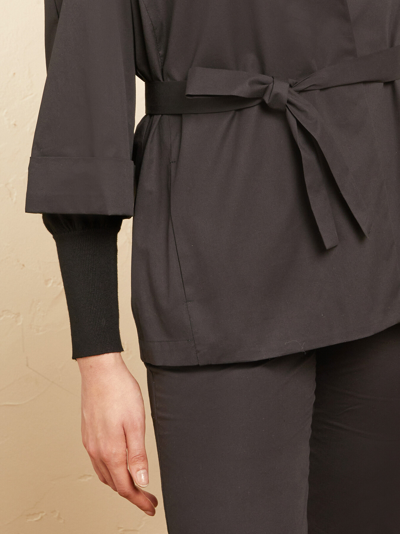 STRETCH POPLIN JACKET image number 3