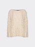 Oversized jumper with fringes image number 4