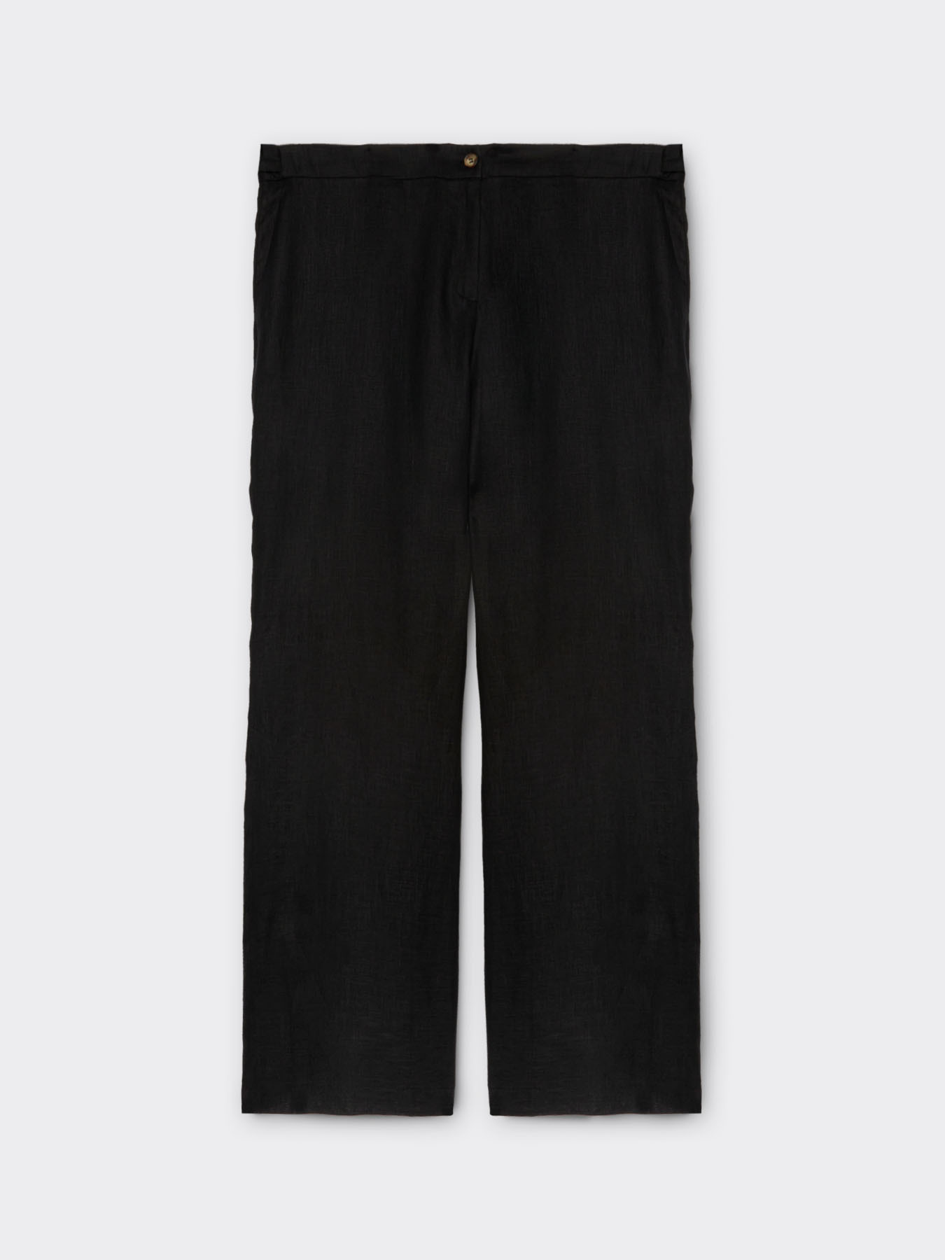 Wide linen trousers image number 0