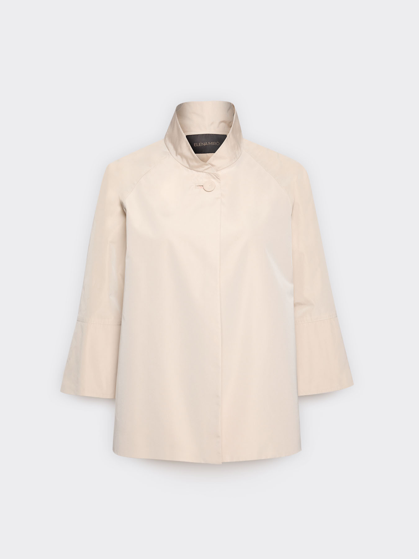 Jaqueta desestruturada em tafet&aacute; image number 4