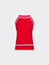 Top in maglia misto viscosa image number 4