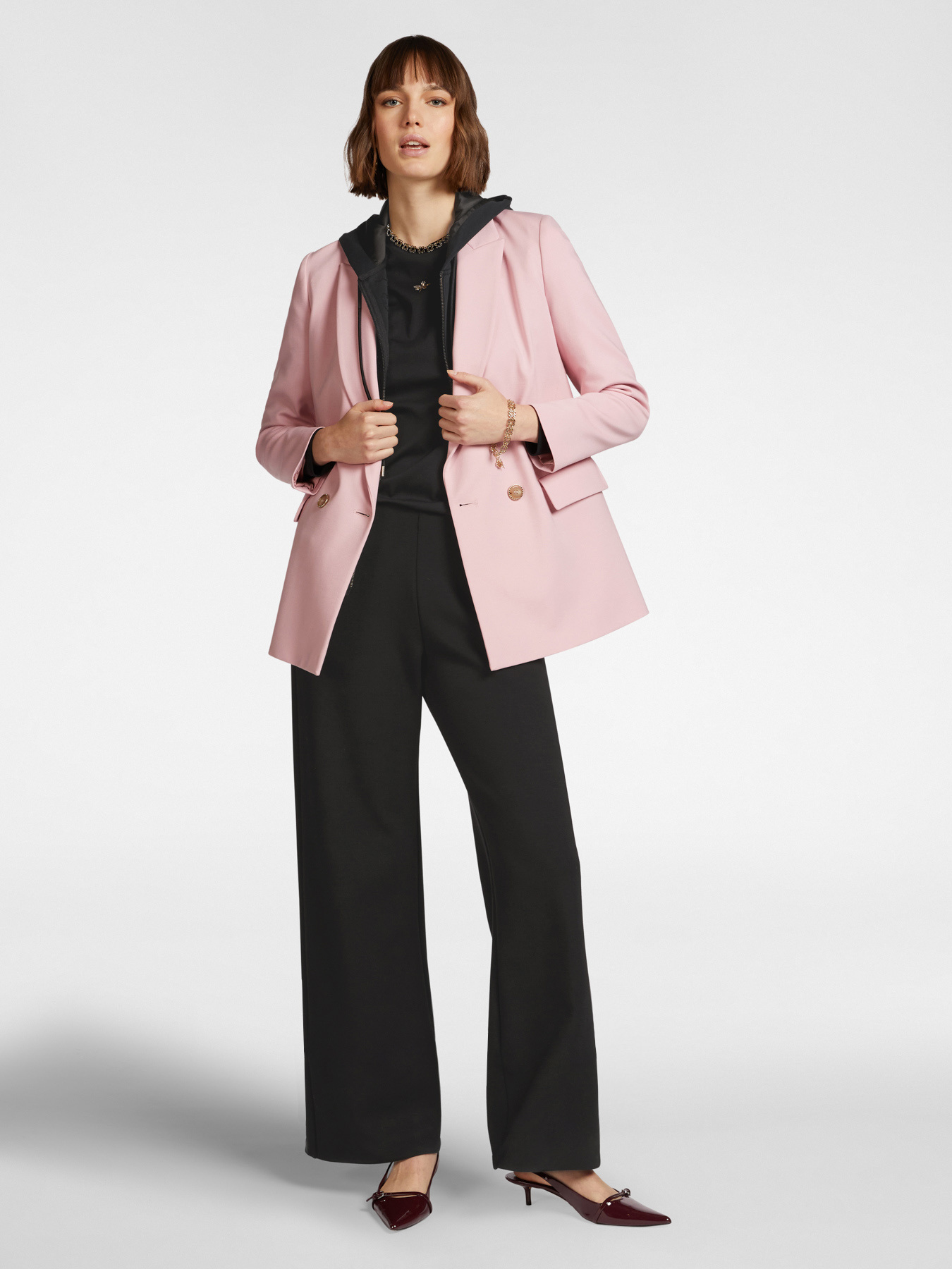 Blazer doppio petto in punto Milano image number 9