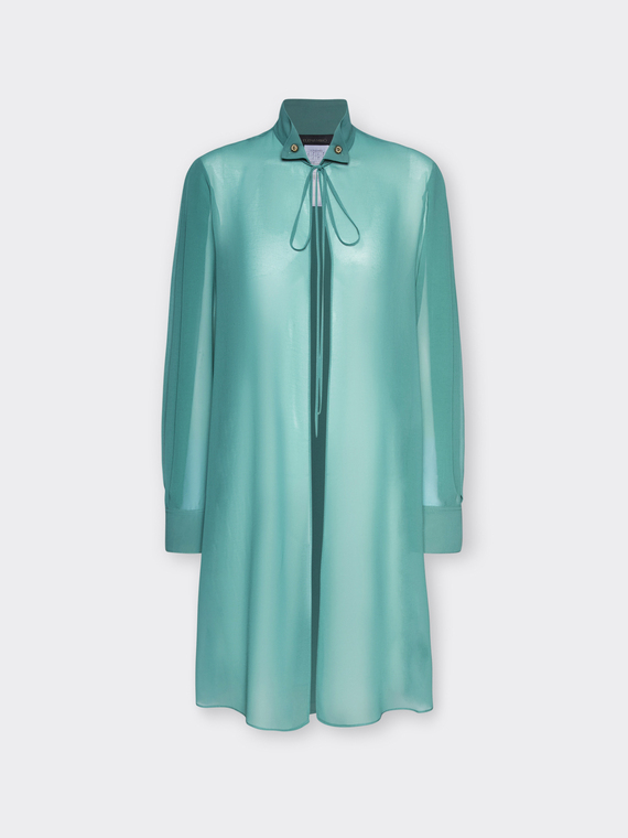 Long georgette shirt